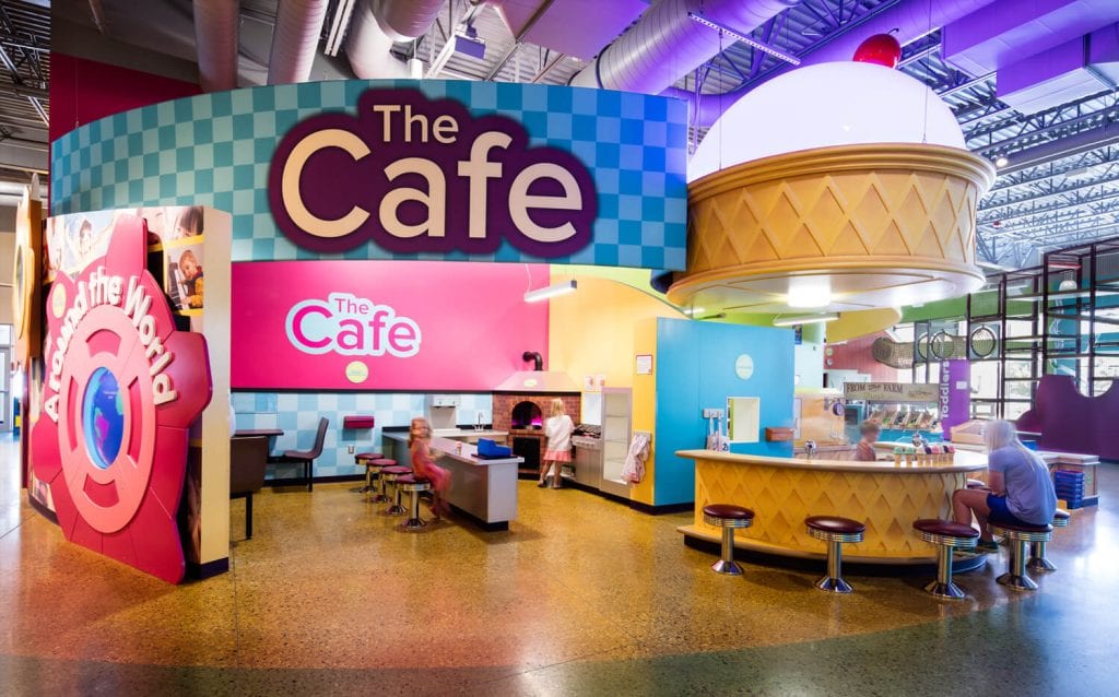 Play cafe and ice cream parlor