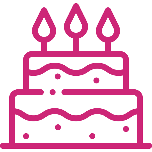 Birthday cake graphic