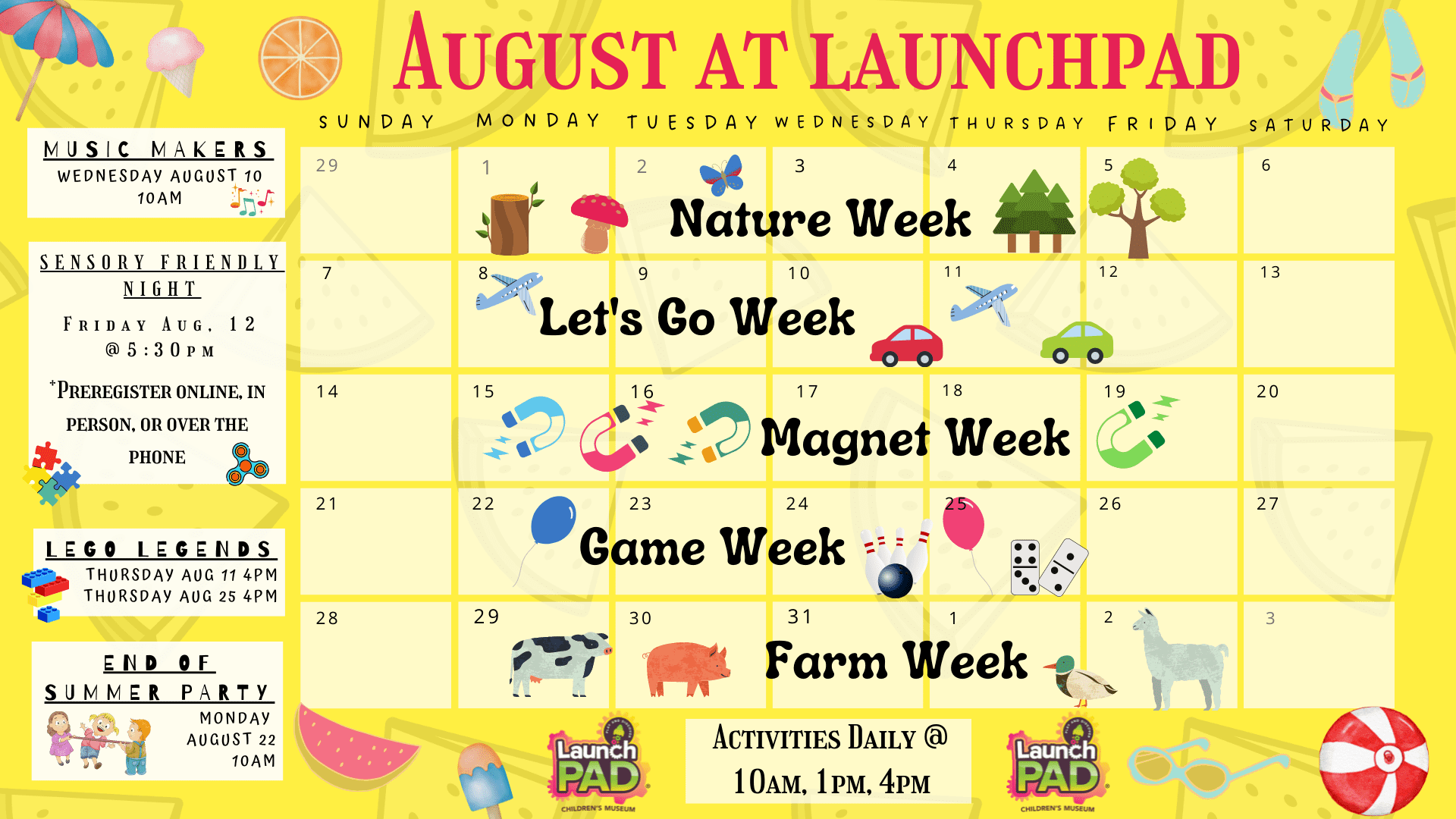 August at launchpad