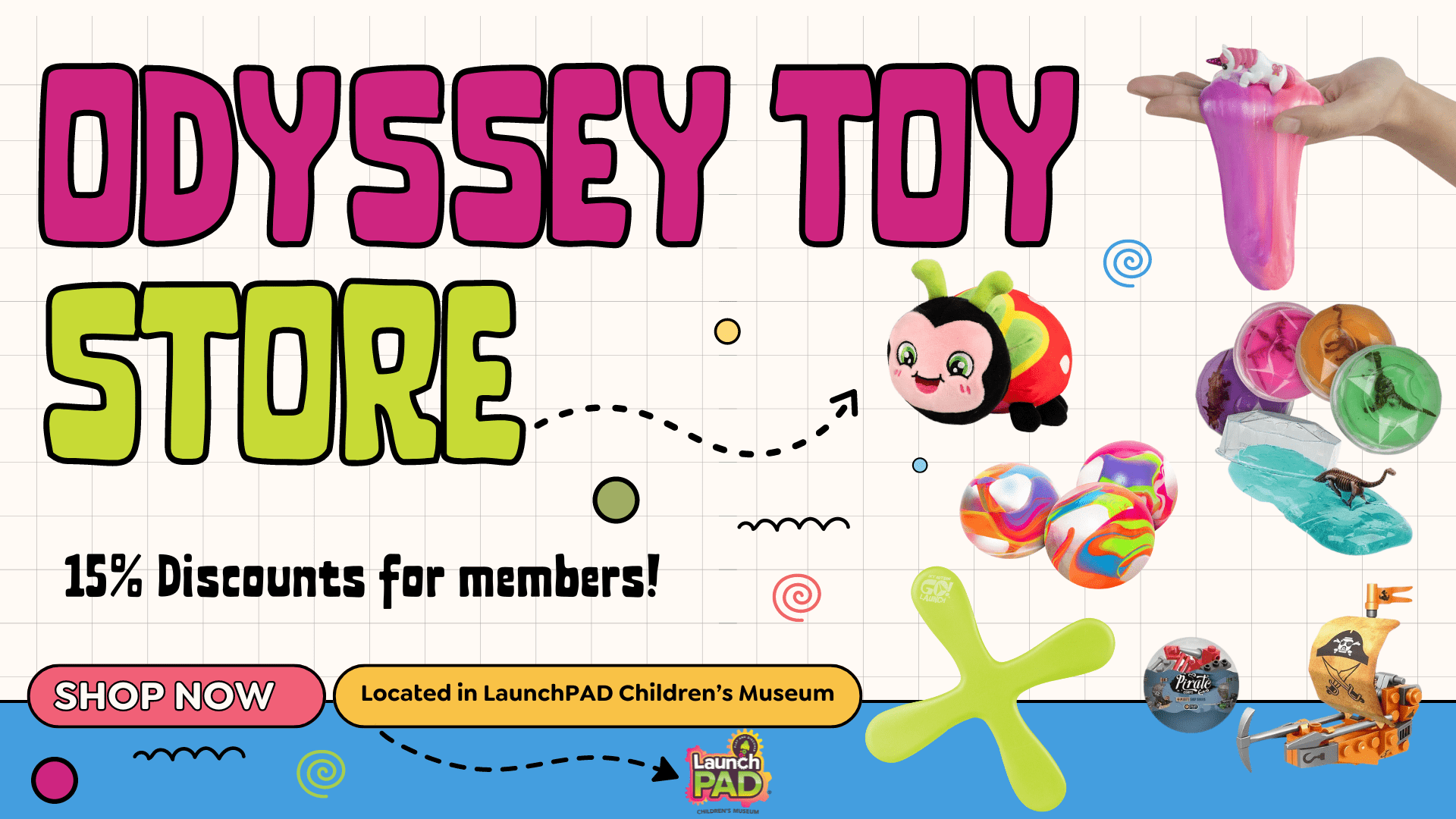 Odyssey Toy Store new